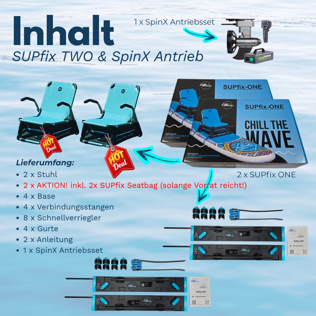 SUPfix TWO Motor-Kombi