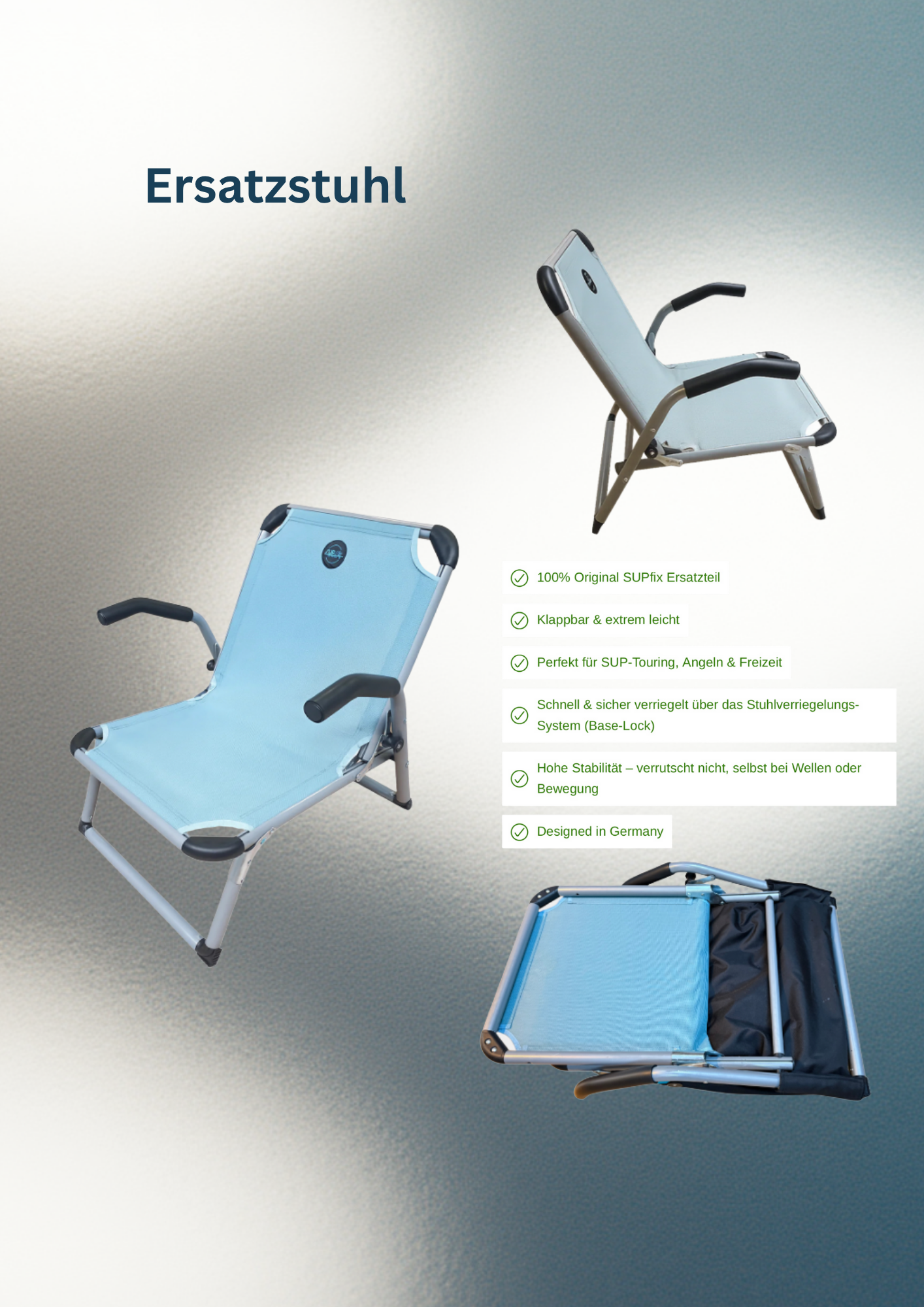 SUPfix Stuhl – Ersatz-Sitzmodul für SUPfix Bases