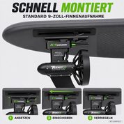 Motor Supfix SpinX + batería de 4 u 8 h + mando a distancia