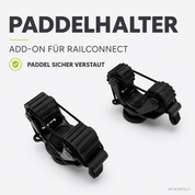 Paddelhalter für Railconnect