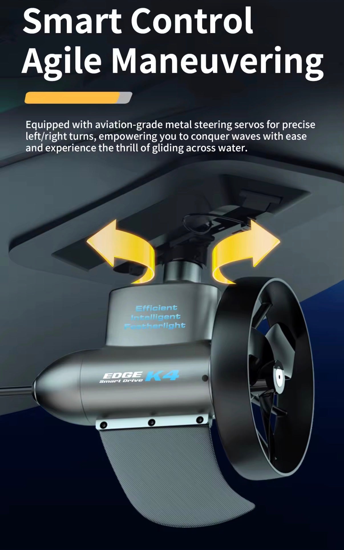 Motor Supfix SpinX + batería de 4 u 8 h + mando a distancia