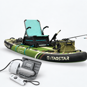 SUPFIX FISH-HUNTER Anglerboard: tabla de SUP de pesca estable con sistema de asiento