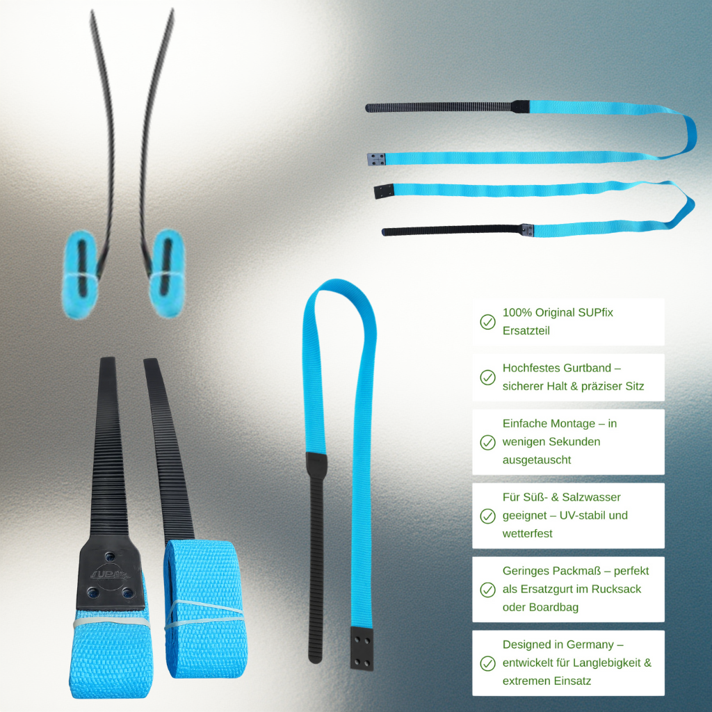 SUPfix Ersatzgurt – Original Befestigungsband für alle SUPfix Systeme